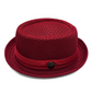 ✨50% RABATT!🎩Atmungsaktive Mesh Fedora Hut Sonnenschutzhut Herren Damen Leicht Outdoor Mütze