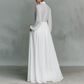 👗 NU 50% RABATT HALVA PRISET ✨ Elegantes plissiertes Maxikleid 🌸