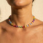 Regenbogen Katzenauge Perlenschmuck – Halskette, Armband, Fußkette & Handyband
