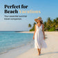 🏖️ Sommer-Sale 50% Rabatt 🏝️👒 🎀Damen-Sonnenhut mit Schleife und breiter Krempe – faltbar, 360°-Schutz🎁