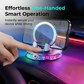 🚙50% Rabatt!📱RGB Handy-Autohalterung, automatische Halterung mit kabelloser Ladefunktion ✨