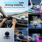 🚙50% Rabatt!📱RGB Handy-Autohalterung, automatische Halterung mit kabelloser Ladefunktion ✨
