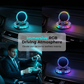 🚙50% Rabatt!📱RGB Handy-Autohalterung, automatische Halterung mit kabelloser Ladefunktion ✨