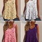 Sommer-Tanktop für Damen mit Blumenmuster