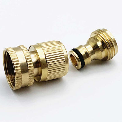 🔩 ZEITLICH BEGRENZT: 50% RABATT! ✨ 3/4" Messing-Schnellkupplung – Rostfrei, auslaufsicher, universell einsetzbar 💧