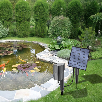 ❄️ Sommerfrische 50 % Rabatt!🐟Solar-Teichbelüfter mit Luftpumpe – Sauerstoffpumpe mit Solarenergie für gesunden Teich, Fische & Wasserpflanzen