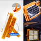 ⚡ Tragbare LED-Solarleuchte – helles Flutlicht, mobiler Akku für Smartphone, wetterfest & für Baustelle oder Notfall geeignet