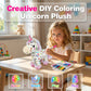 🔥 Heute -50 %! 🦄 DIY-Einhorn zum Ausmalen – kreativer Malspaß zum Spielen & Kuscheln
