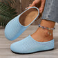 👟🌸 50% RABATT! Women's Breathable Knit Slip-On Mules – Luftig, bequem, einfach reinschlüpfen ☀️✨