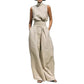 💥 NEU EINGETROFFEN: -50% 🔥 Damen 2-Teiler Set (Top & Wide-Leg Hose) – modern, elegant & fließend ✨