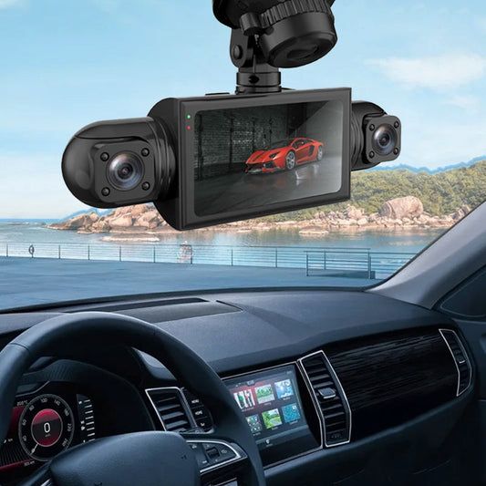📹 50% RABATT! 🚗 1080p 4-Kanal-Dashcam mit G-Sensor – Rundumsicht, klare Aufnahmen & Unfallaufzeichnung – Maximaler Schutz für jede Fahrt ✨