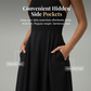 👗 NUR FÜR KURZE ZEIT: 50 % RABATT! ✨ Elegantes, ärmelloses Neckholder-Maxikleid für Damen