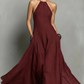 👗 NUR FÜR KURZE ZEIT: 50 % RABATT! ✨ Elegantes, ärmelloses Neckholder-Maxikleid für Damen