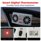 🔥50 % RABATT!!!🚗Solarbetriebener Auto-Abluftventilator – Doppel-Turbo-Belüftung & Temperaturanzeige☀️