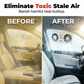 🔥50 % RABATT!!!🚗Solarbetriebener Auto-Abluftventilator – Doppel-Turbo-Belüftung & Temperaturanzeige☀️