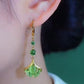 🌸 50% RABATT JETZT! 🌸Elegante Ginkgoblatt-Quasten-Ohrringe