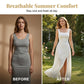 🏆LETZTER TAG 50% RABATT🔥Damen Ärmelloses Maxikleid mit eckigem Ausschnitt und Schlitz