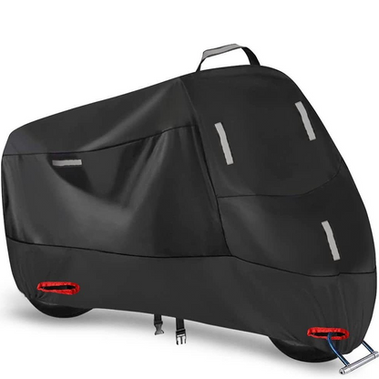 🏍️ 50 % RABATT! ☀️ Wetterfeste Motorradabdeckung, wasserdicht UV-beständig atmungsaktiv, schützt vor Regen Sonne Staub 🌧️