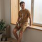 Herren Sommer Freizeit-Sportset