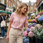 👚50% RABATT JETZT HALBER PREIS🌼🔥 Lässiges Boho-Ausschnitt-Oberteil für Damen ☁️