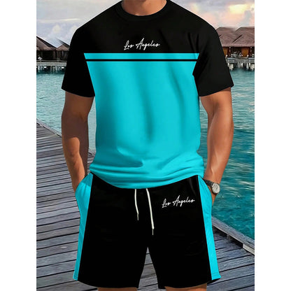 🏃‍♂️ 2-teiliges Activewear-Set für Herren – atmungsaktiv, elastisch & vielseitig für Training, Laufen & Freizeit 💪