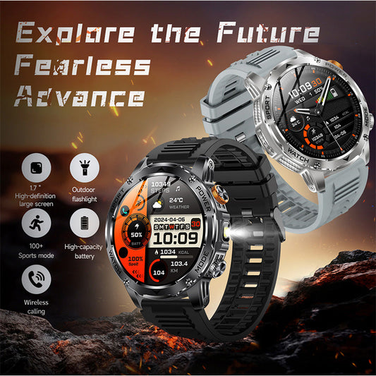 ⌚ 50% RABATT! 🏆 Smart Bluetooth Sportuhr – 1000mAh Akku & Fitness-Tracking – Herzfrequenz, Schrittzähler & Schlafüberwachung – wasserdicht & kompatibel mit iOS/Android – perfekt für den aktiven Alltag 💪✨