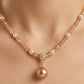 ⏳Zeitlich begrenzt 50% Rabatt⏰Elegante synthetische Perlenkette für Damen📿