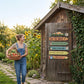 ⏳Zeitlich begrenzter 50% Rabatt⏰ Rustikales Holz-Gartenschild Wanddekoration🏡