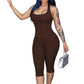 🏆LETZTER TAG 50% RABATT🔥Gepunktetes Neckholder Bodycon Hosen-Set