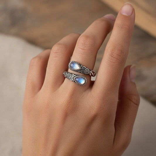 💍 50% RABATT! 🌿 Vielseitiger offener Ring mit zartem Zirkon-Glanz – Elegant & verstellbar – Perfekt für den Alltag oder als dezentes Statement – zeitloses Design mit edlem Funkeln ✨🎁