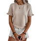 👚 50% RABATT! ✨ Elegantes Damen-Rüschenärmel-Sommeroberteil – Leichter Stoff & romantischer Look – Perfekt für warme Tage, Büro oder besondere Anlässe – feminin und vielseitig kombinierbar 🌸