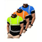 Men's Casual Round-Neck Short-Sleeve Shirt