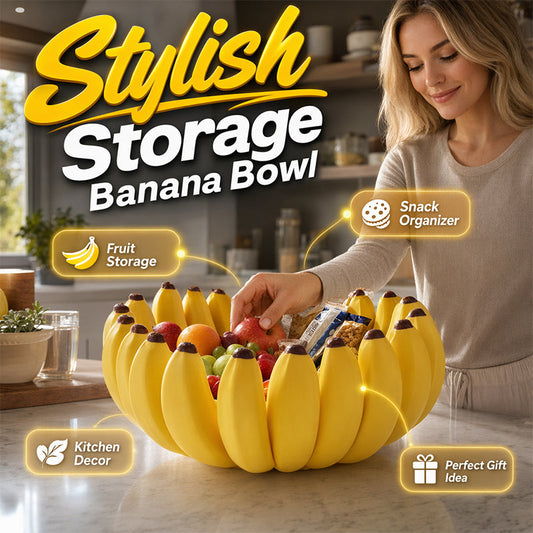 Kreative Bananenförmige Obstschale