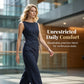 💼✨ Damen Nadelstreifen-Jumpsuit mit Wickelgürtel – Eleganter Einteiler, Schmeichelhafter V-Ausschnitt & Weites Bein, Mühelos vom Büro zum Abendessen