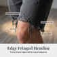 🔥👖 50 % Rabatt! Jeansshorts mit weitem Bein – Bund mit Kordelzug, lockere Passform, leichtes Material – ideal für Strand, Stadt & Alltag. 💨🌸