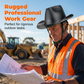 ⛑️ 50% RABATT! 🏗️ Cowboy-Schutzhelm mit breiter Krempe für Baustellen – Robust & hitzebeständig – Bietet Schutz vor Sonne, Staub & Schlägen – ideal für Bau, Landwirtschaft & Outdoor-Arbeit 🌞✨