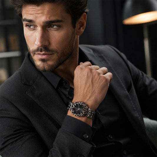 ⏳Zeitlich begrenzt 50% Rabatt⏰Kreative Klauen-Quarzuhr für Herren⌚🔥