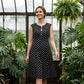 💃 ZEITLICH BEGRENZT 50% RABATT! 🌴 Übergröße Ärmelloses Midi-Kleid für Damen mit Tupfenmuster – Leichtes Sommerkleid