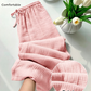 Damen Loungewear-Hose mit elastischem Bund aus Baumwolle