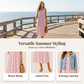 👗 ZEITLICH BEGRENZT 50% RABATT! 🌞 Ärmellose Damen-Maxikleid mit Punktemuster, Taschen, V-Ausschnitt – Sommer-Sundress