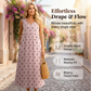 👗 ZEITLICH BEGRENZT 50% RABATT! 🌞 Ärmellose Damen-Maxikleid mit Punktemuster, Taschen, V-Ausschnitt – Sommer-Sundress
