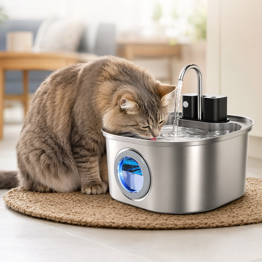 🐾 ZEITLICH BEGRENZT 50% RABATT! 💧 Fresh Flow Haustier-Trinkbrunnen – Automatischer Wasserbrunnen für Katzen & Hunde 🐱💦