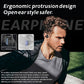 🗣️ Leichter Open-Ear-Kopfhörer – flexibles Mikrofon & Geräuschunterdrückung für entspannte Gespräche, ideal für lange Telefonate, Spaziergänge oder den Arbeitsalltag 🎧