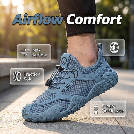 🚗 50% RABATT! 👟 Herren Atmungsaktive Mesh Fahrschuhe – Leicht, Rutschfest & Kühlender Komfort zum Fahren, Gehen & Täglichen Tragen 💨