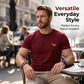 📢📢50% RABATT!! ⏰Herren Klassisches Slim Fit Rundhals T-Shirt