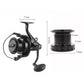 🎣🌀 50% RABATT! Baitrunner-Spinnrolle – Dual-Drag, leise, stabil – Für Raubfisch & Friedfisch 💪✨