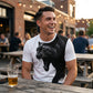 Herren Atmungsaktives Grafik-Print T-Shirt