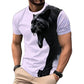 Herren Atmungsaktives Grafik-Print T-Shirt