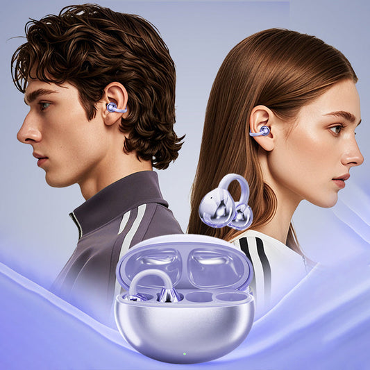 🎧 50% RABATT! ✨ Open-Ear Bluetooth 5.4 Kopfhörer – Clip-On & KI-Übersetzung – Stereo-Sound – ideal für Sport, Alltag oder Reisen 🌍🏃‍♂️💬✨