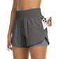 🔥 50% RABATT – Nur für kurze Zeit! 🏃‍♀️ Damen Sportshorts ✨ Schnell trocknend, leicht & ideal für Laufen, Tennis, Yoga und Fitness